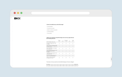 Established UX metrics across global markets via surveys
